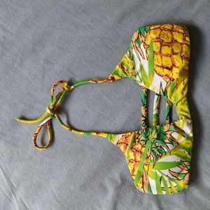 Midori Pineapple Bikini Top